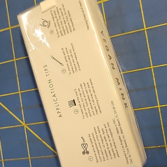 Ocean Vegan Mink False Eyelashes New - Picture 2 of 2